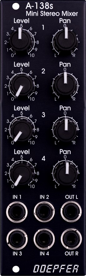 A-138s Mini Stereo Mixer