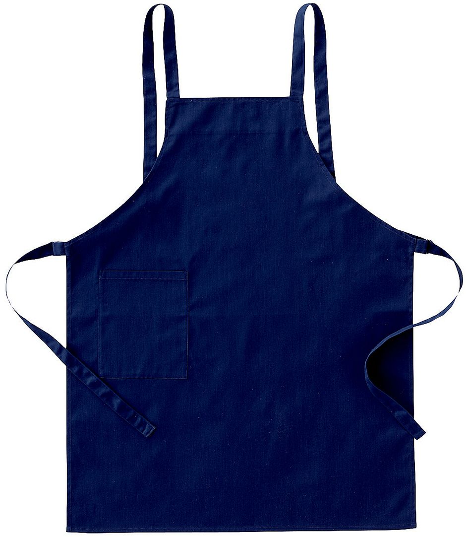 激安！胸当てエプロン [KURO-47228]│名入れロゴ刺繍・オリジナル