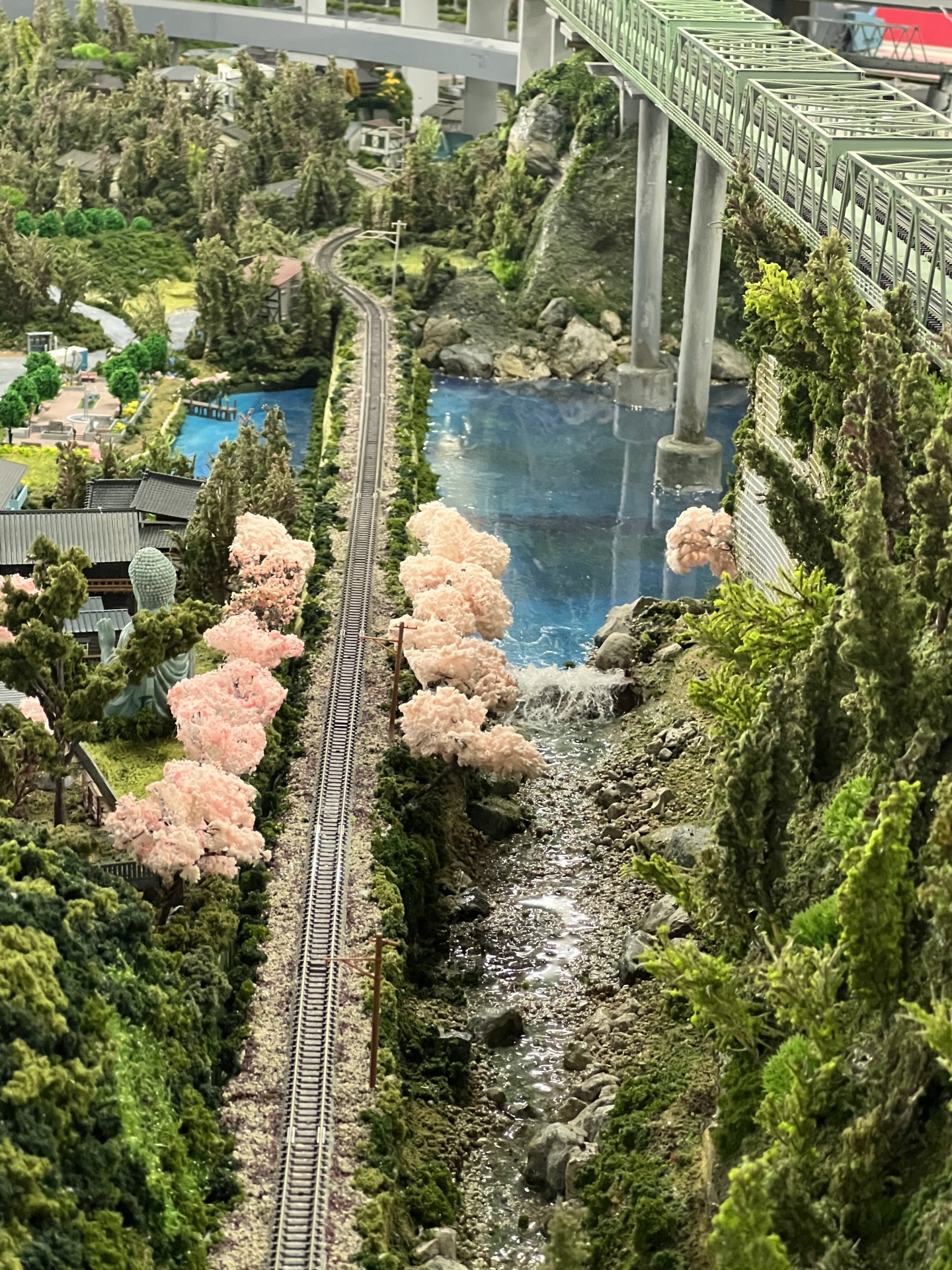 Nゲージのレンタルレイアウトのジオラマ情景模型作りに追われた1年で