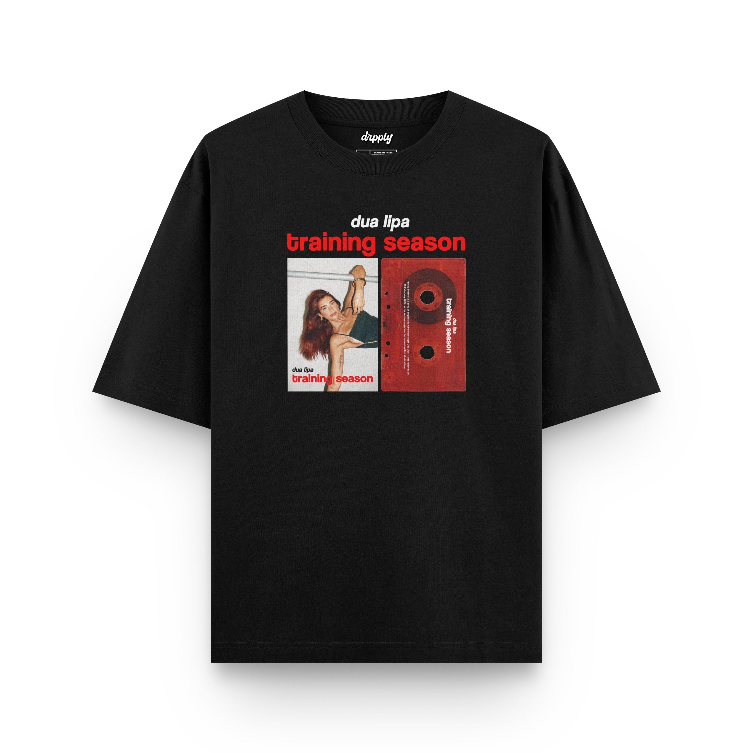 Dua Lipa Oversized Printed T-shirt - Heavy 250 GSM Cotton – DRPPLY