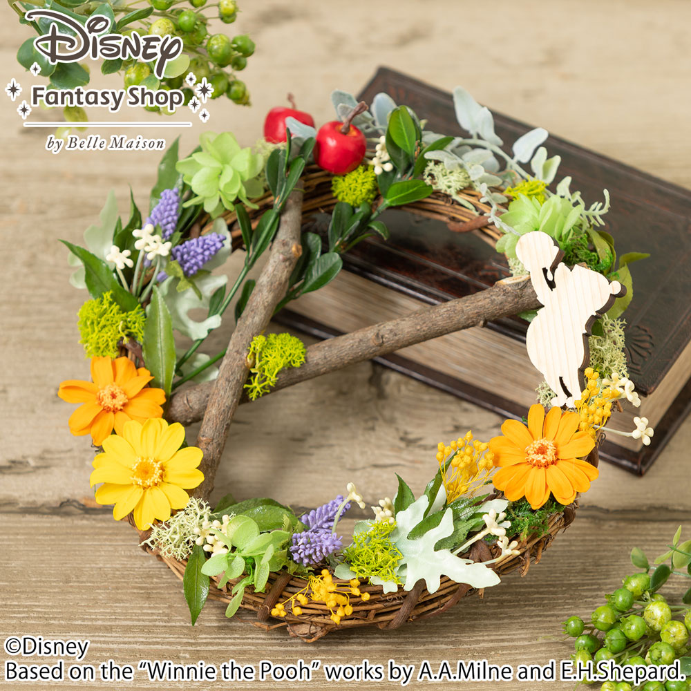 ほっこりナチュラルなリース型のディズニー母の日ギフト！イイハナ