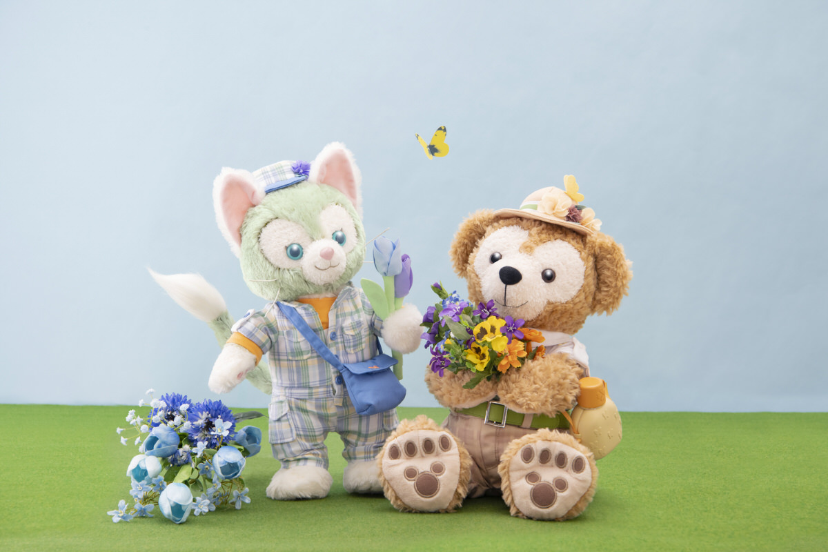 お花を楽しむ「ダッフィー＆フレンズ」！東京ディズニーシー