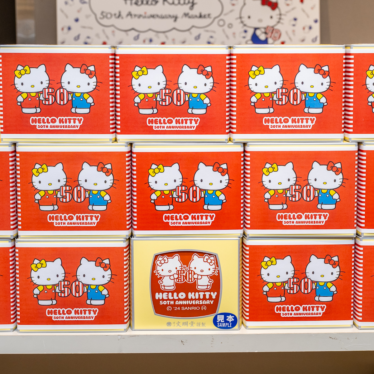 ハローキティ50周年記念の限定グッズ！銀座三越「Hello Kitty 50th