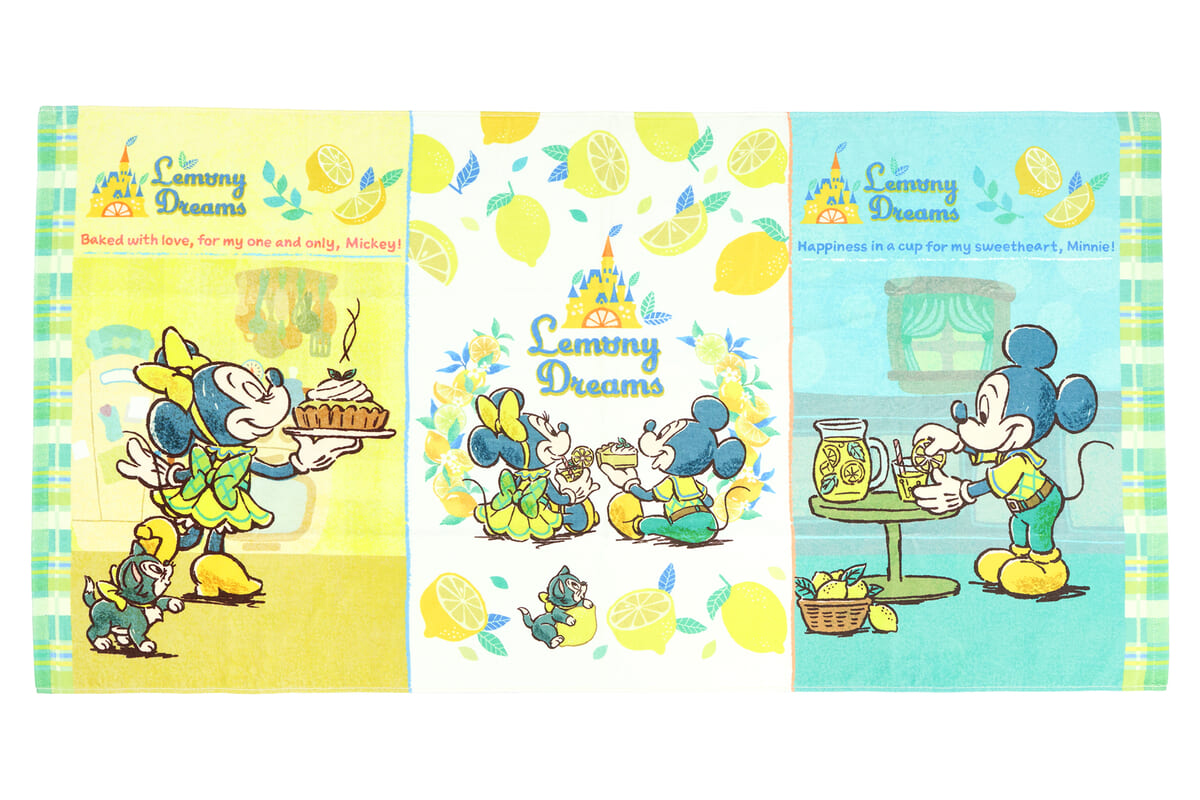 ミッキー＆ミニーと爽やかなレモン柄！東京ディズニーリゾート「Lemony