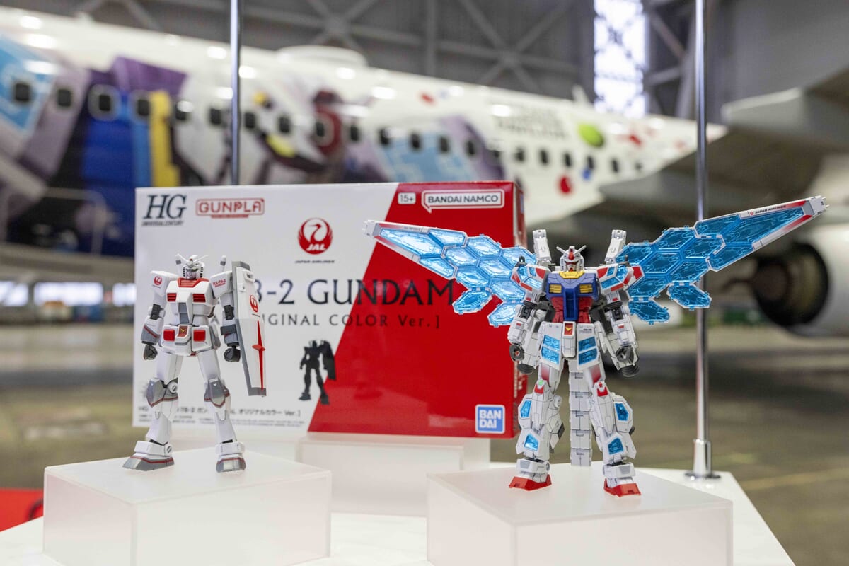 RX-78F00/E ガンダムとミャクミャクデザイン！大阪・関西万博仕様「JAL