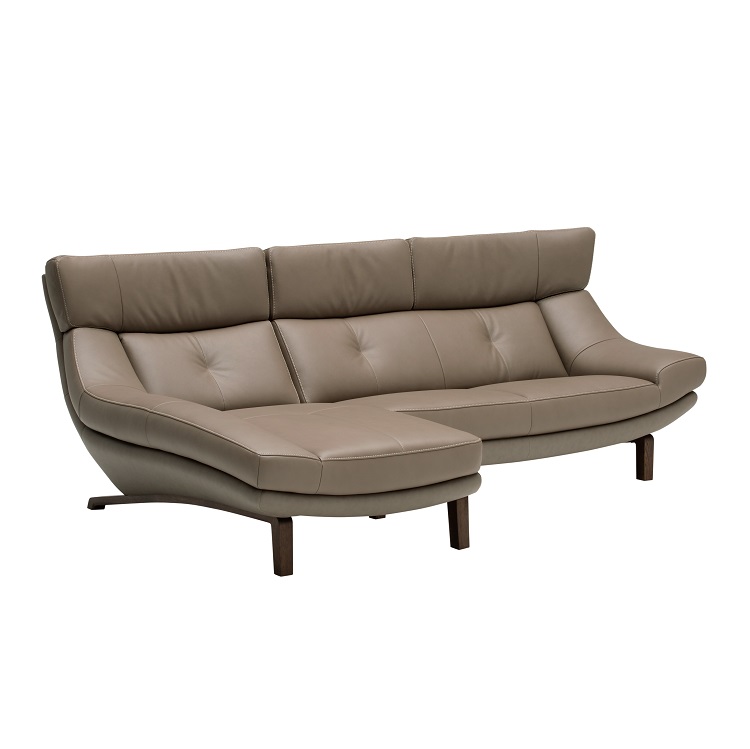 左肘2人掛ソファ ZU4629 グレージュ モカブラウン 通販 | 【公式