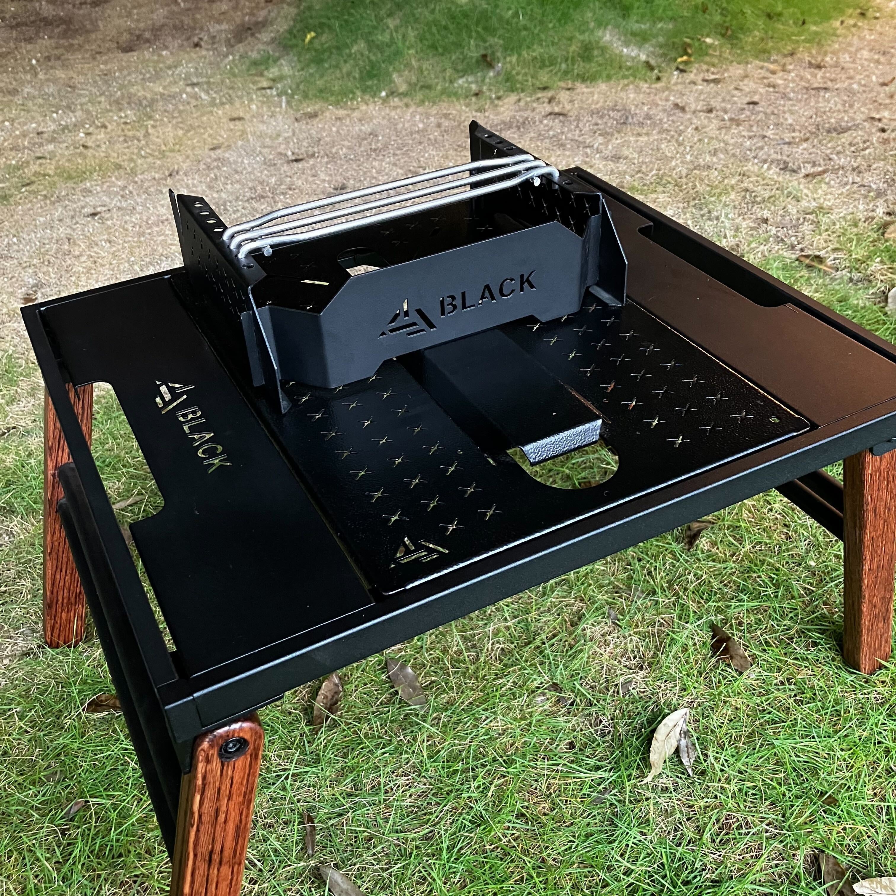 BLACK DESIGN ブラックデザイン アイアンウッドテーブル