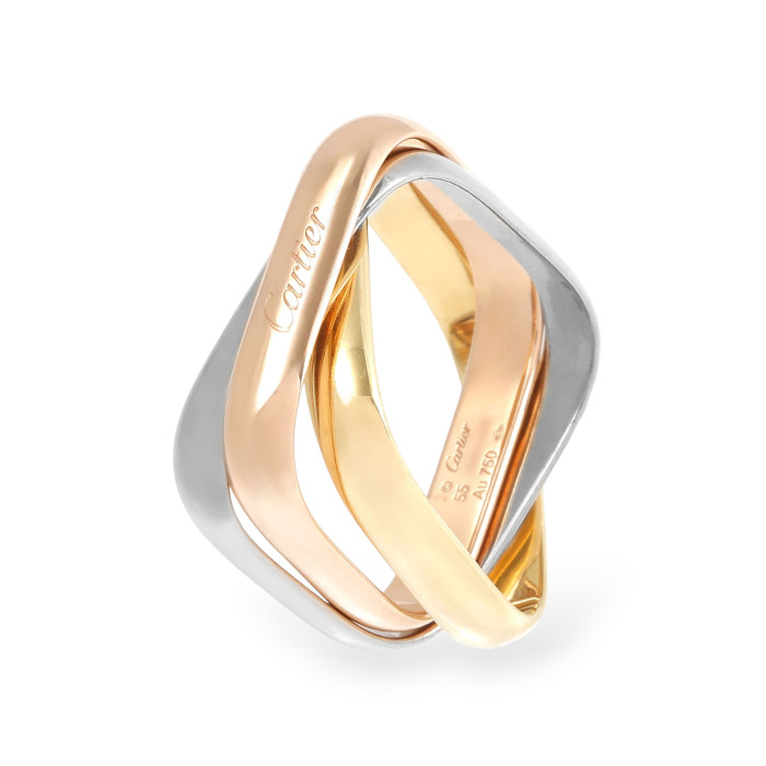 中古] カルティエ トリニティ クッション クラシックモデル B4240600