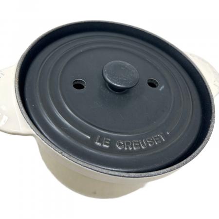 LE CREUSET (ルクルーゼ) ココットエブリィ18 ベージュ キズ