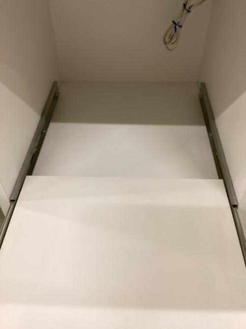 ニトリ キッチンカウンター ホワイト 幅:90cm/奥行:50cm/高さ:100cm 1