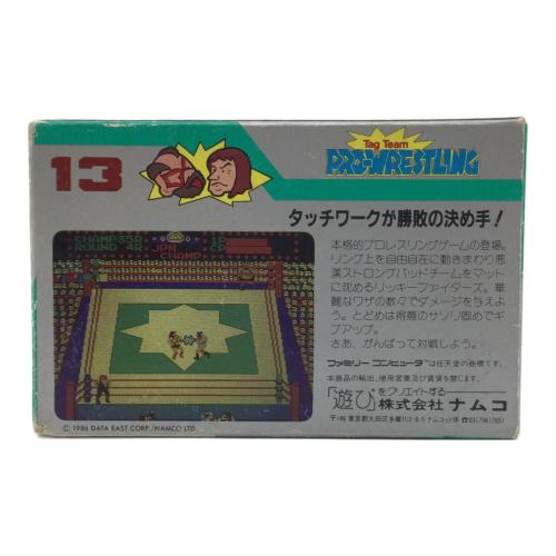 ファミコン用ソフト タッグチームプロレスリング -｜トレファクONLINE