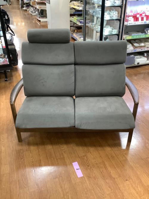 浜本工芸 (ハマモトコウゲイ) 2人掛けソファー L-8200 7 グレー