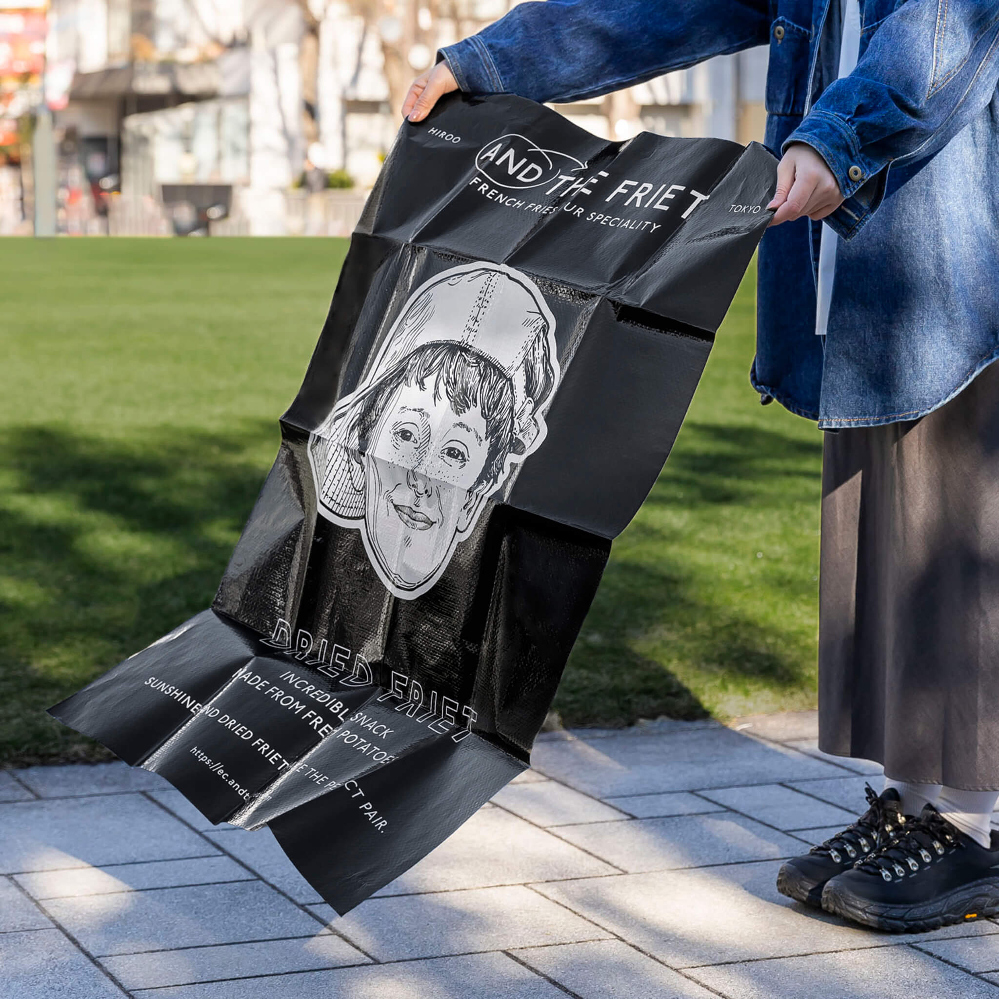 レジャーシート：PICNIC MAT≪BOY-TRUFFLE≫｜アンド ザ フリット公式