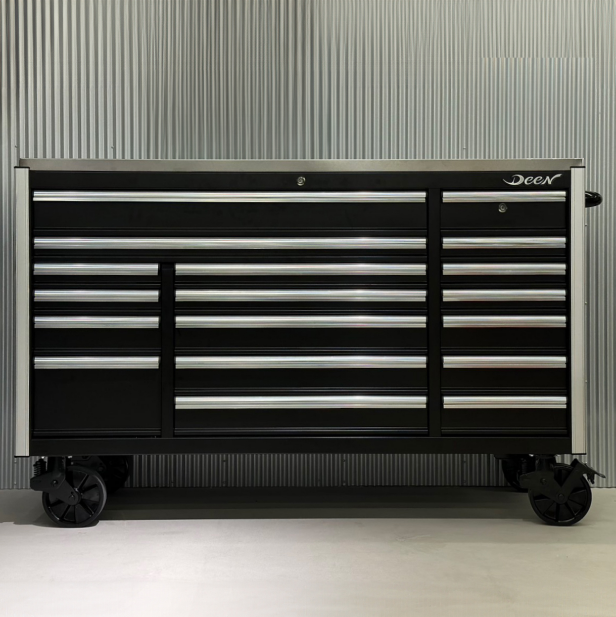 DEEN 18段ワイドキャビネット ブラック DNX72CA18BK | 公式オンライン