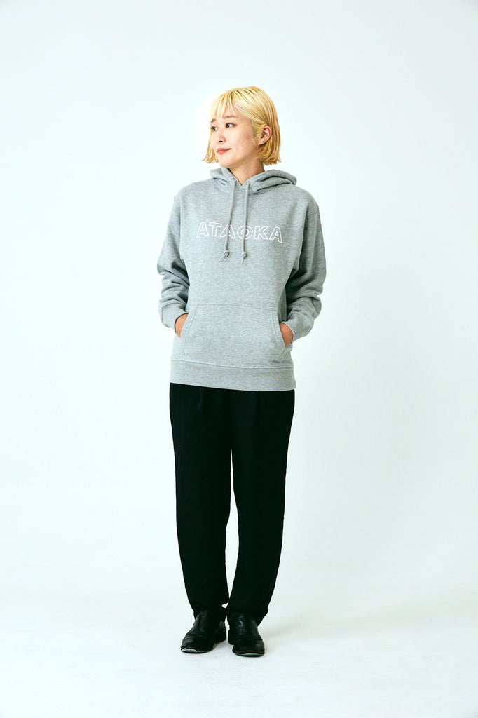 ATAOKA プルオーバーパーカー グレー – エガちゃんねるSHOP