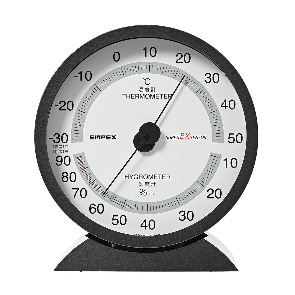 Empex アネロイド気圧計・温度湿度計