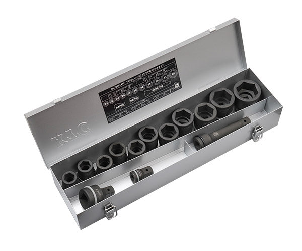 KTC インパクトレンチ用ソケットセット tbp614tp【エヒメマシン】
