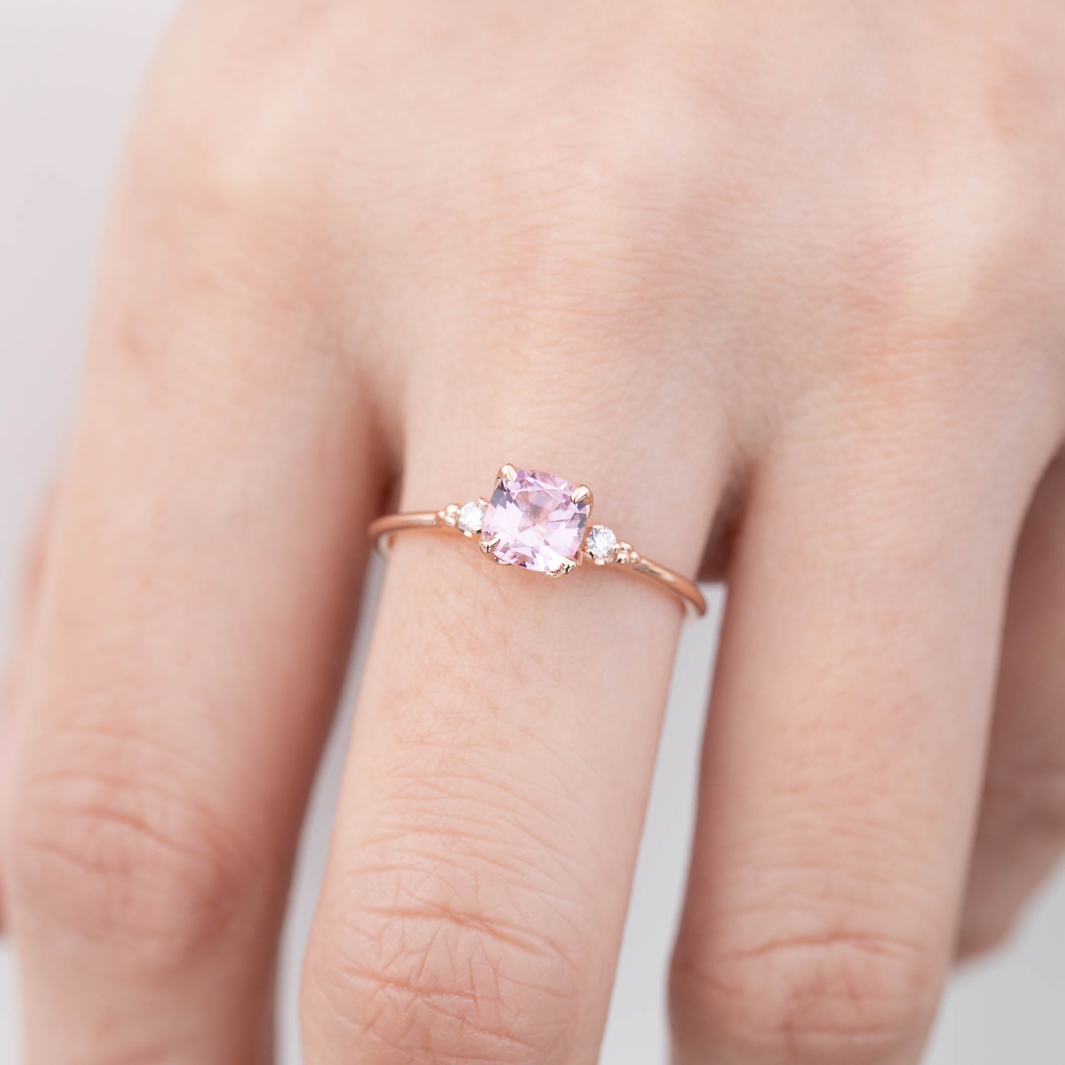 Estel Ring, 0.81ct Pink Spinel – Envero