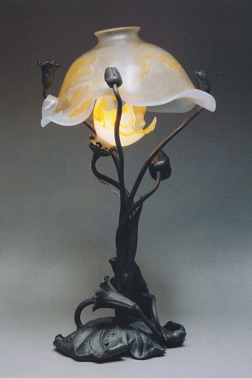 エミール・ガレ 卓上ランプ／取扱作品 - アンティーク・エルテ1920