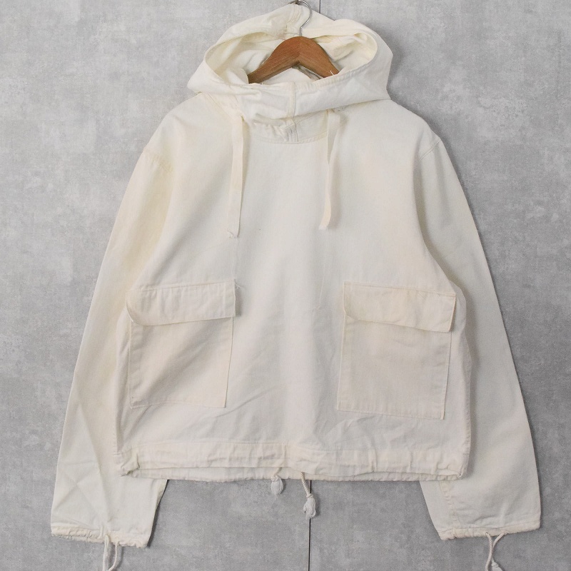 40年代 40s アメリカ軍 海軍 ミリタリー 白 ホワイト フーディー