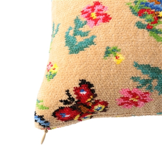 ハイジ クッション HE-191330（WEB限定）(ベージュ): FEILER