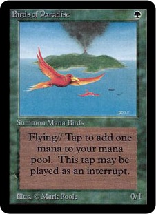 極楽鳥/Birds of Paradise》[LEA] 緑R | 日本最大級 MTG通販サイト