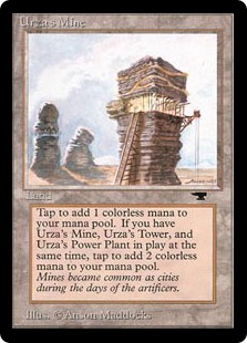 ウルザの鉱山/Urza's Mine》(D Tower)[CHR] 土地U | 日本最大級 MTG