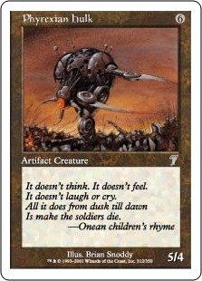 ファイレクシアの大男/Phyrexian Hulk》[7ED] 茶U | 日本最大級 MTG