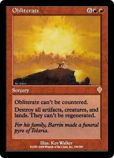 抹消/Obliterate》[INV] 赤R | 日本最大級 MTG通販サイト「晴れる屋」