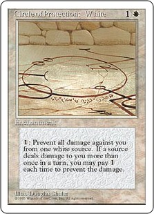 白の防御円/Circle of Protection: White》[LEB] 白C | 日本最大級 MTG