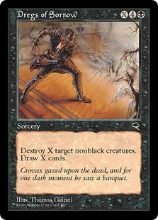 悲しみの残りカス/Dregs of Sorrow》[TMP] 黒R | 日本最大級 MTG通販