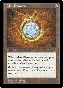 モックス・ダイアモンド/Mox Diamond》[STH] 茶R | 日本最大級 MTG通販