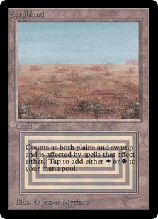 Scrubland》[LEB] 土地R | 日本最大級 MTG通販サイト「晴れる屋」