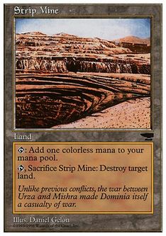 露天鉱床/Strip Mine》[ATH] 土地R | 日本最大級 MTG通販サイト