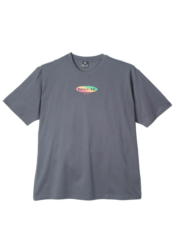 ブラック 半袖プリントTシャツ（レゲエ） | フォーエル公式通販