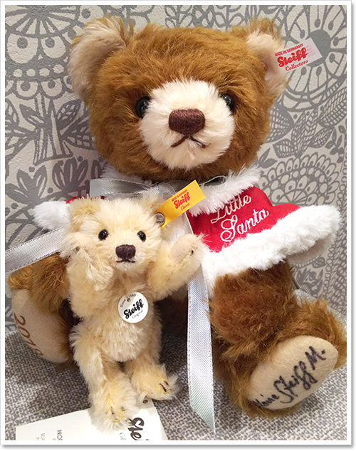 シュタイフ ミニテディベア キーリング サクラ 10cm EAN678523