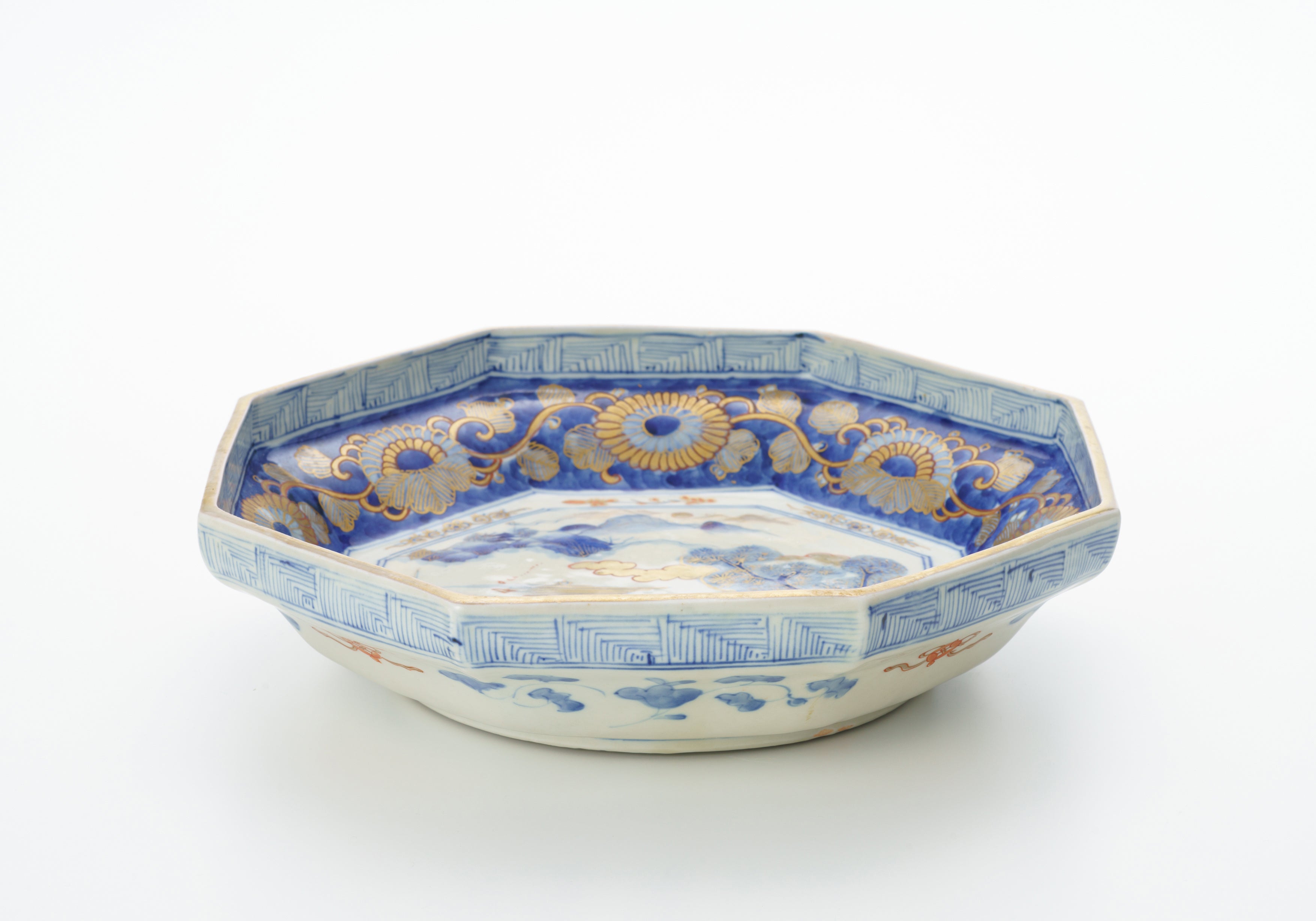 伊万里焼 色絵八角皿 – FUMIJEAN