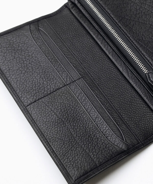 風琴マチ かぶせ長財布 / FUJITAKA（フジタカ）公式 / 本革