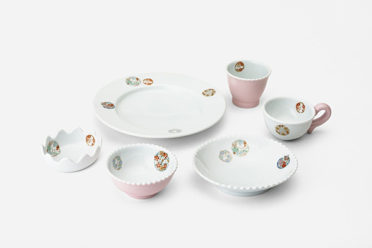 かぶと絵 お子様揃 | 有田焼 深川製磁｜公式オンラインストア