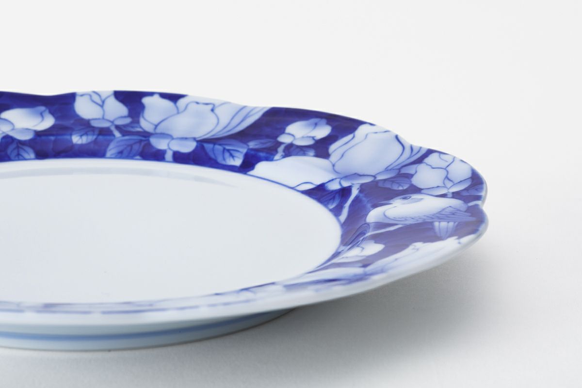 akikoさま専用3 深川製磁 花鳥外濃 ミート皿 akikoさま専用3 深川製磁