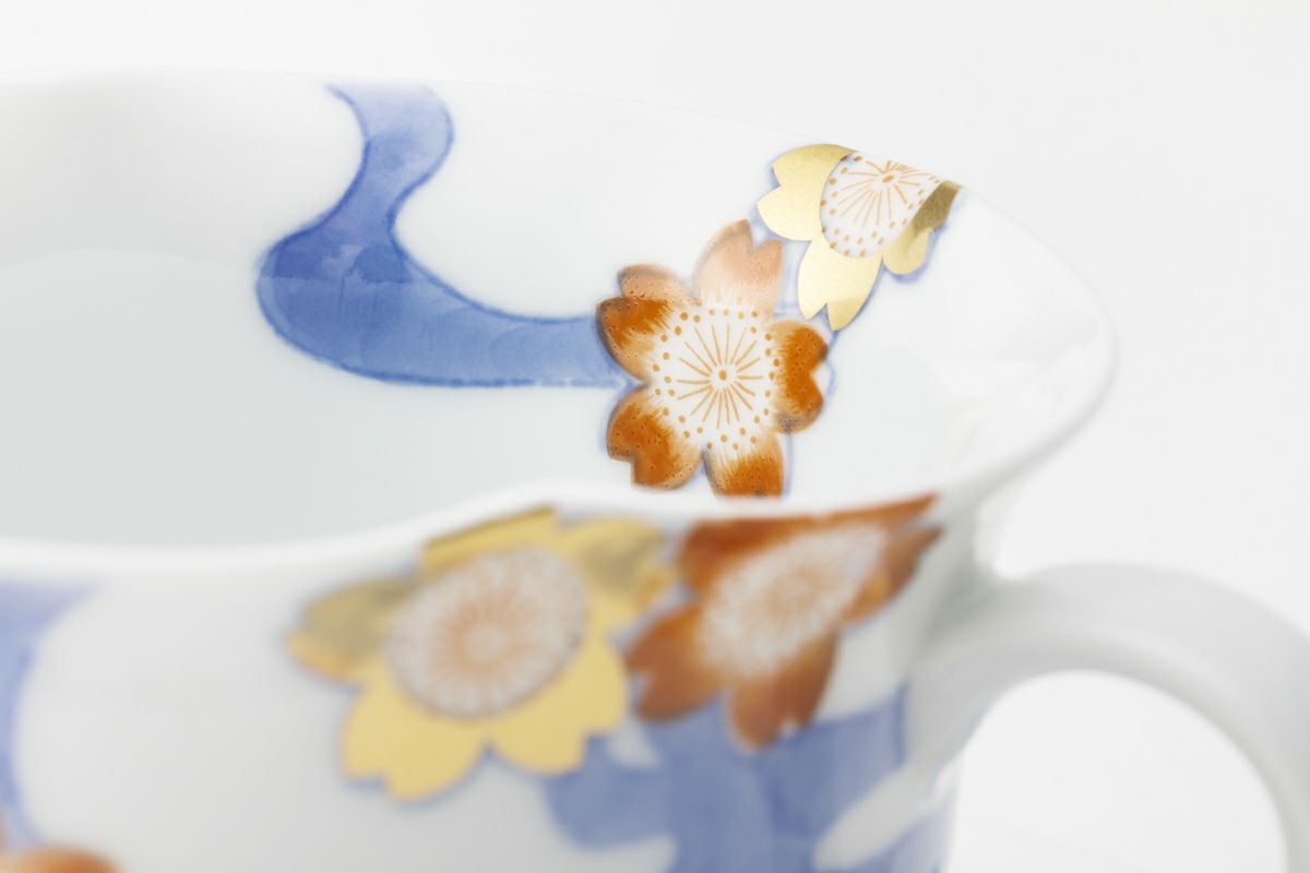 川に桜 碗皿 | 有田焼 深川製磁｜公式オンラインストア