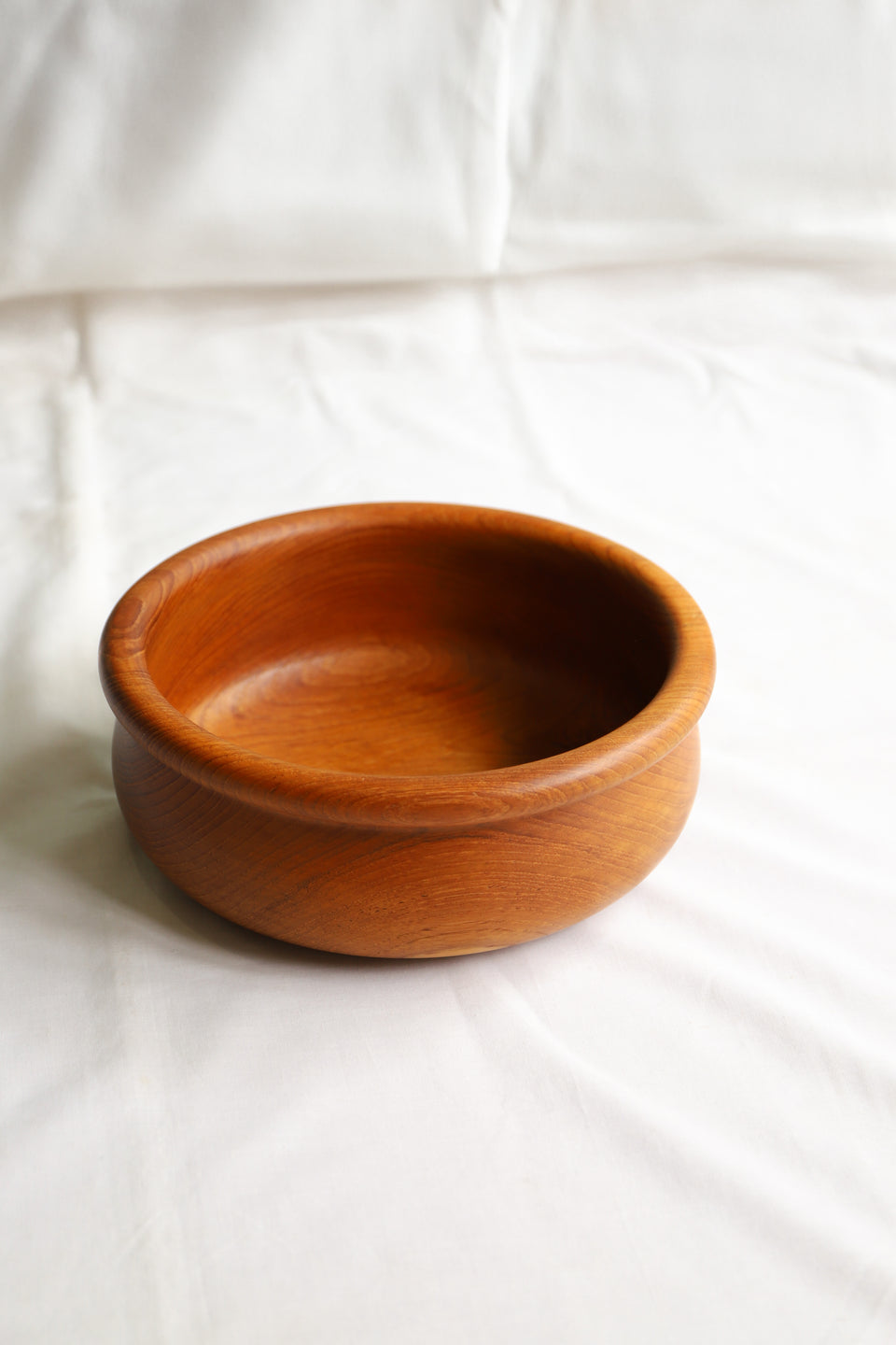 ヴィンテージ チークボウル 北欧インテリア/Vintage Teakwood Bowl
