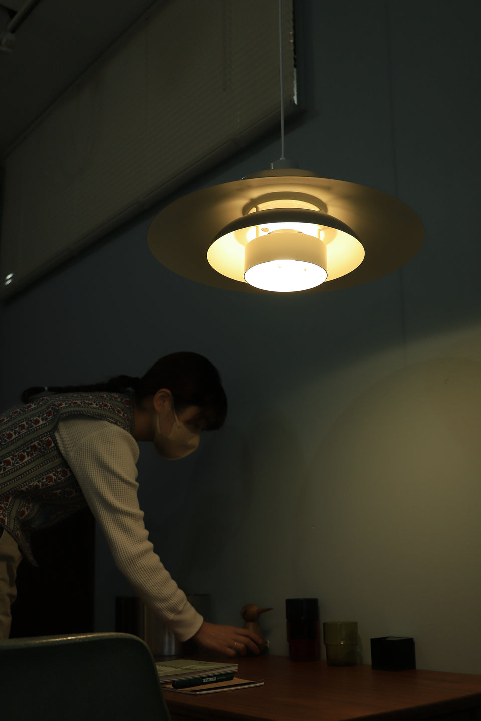 デンマークヴィンテージ フランゼン ペンダントライト 照明 北欧