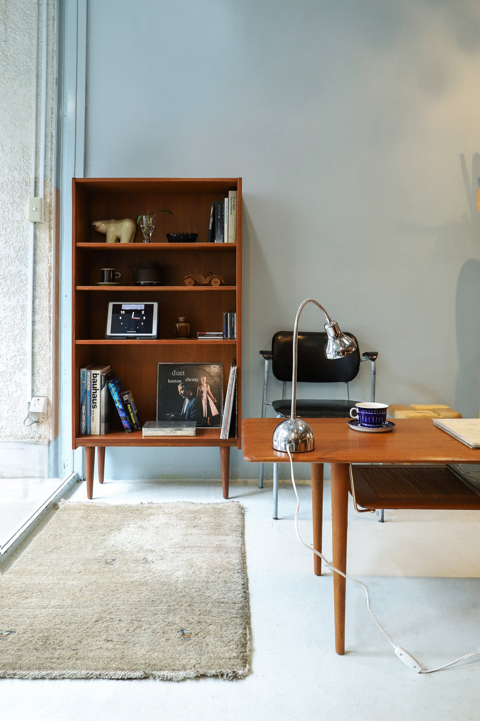 デンマークヴィンテージ ブックケース チーク材 本棚/Teakwood