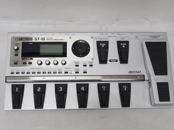 高額買取実施中!!】Boss ボス GT-10 Guitar Multi Effects Pedal