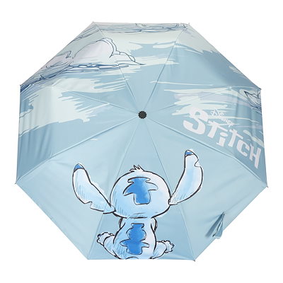 Qoo10] ディズニー 公式ライセンス スティッチ 晴雨兼用折り : 日用品雑貨