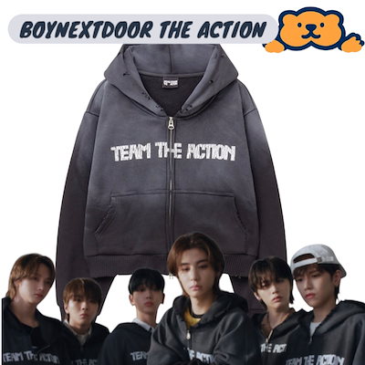 BOYNEXTDOORのTHE ACTIONフーディー 着用感・フォトカード付きレビュー