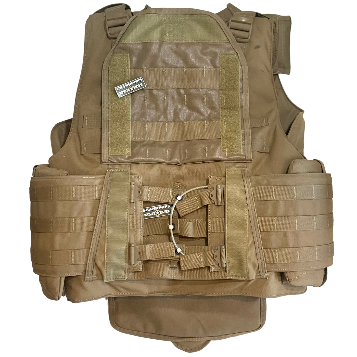 U.S. Military USMC Coyote Brown Improved Modular Tactical Vest