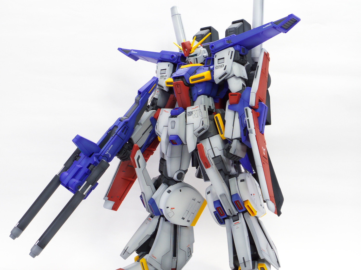 MG 強化型ZZガンダム ver.ka｜gunplacraftさんのガンプラ作品｜GUNSTA