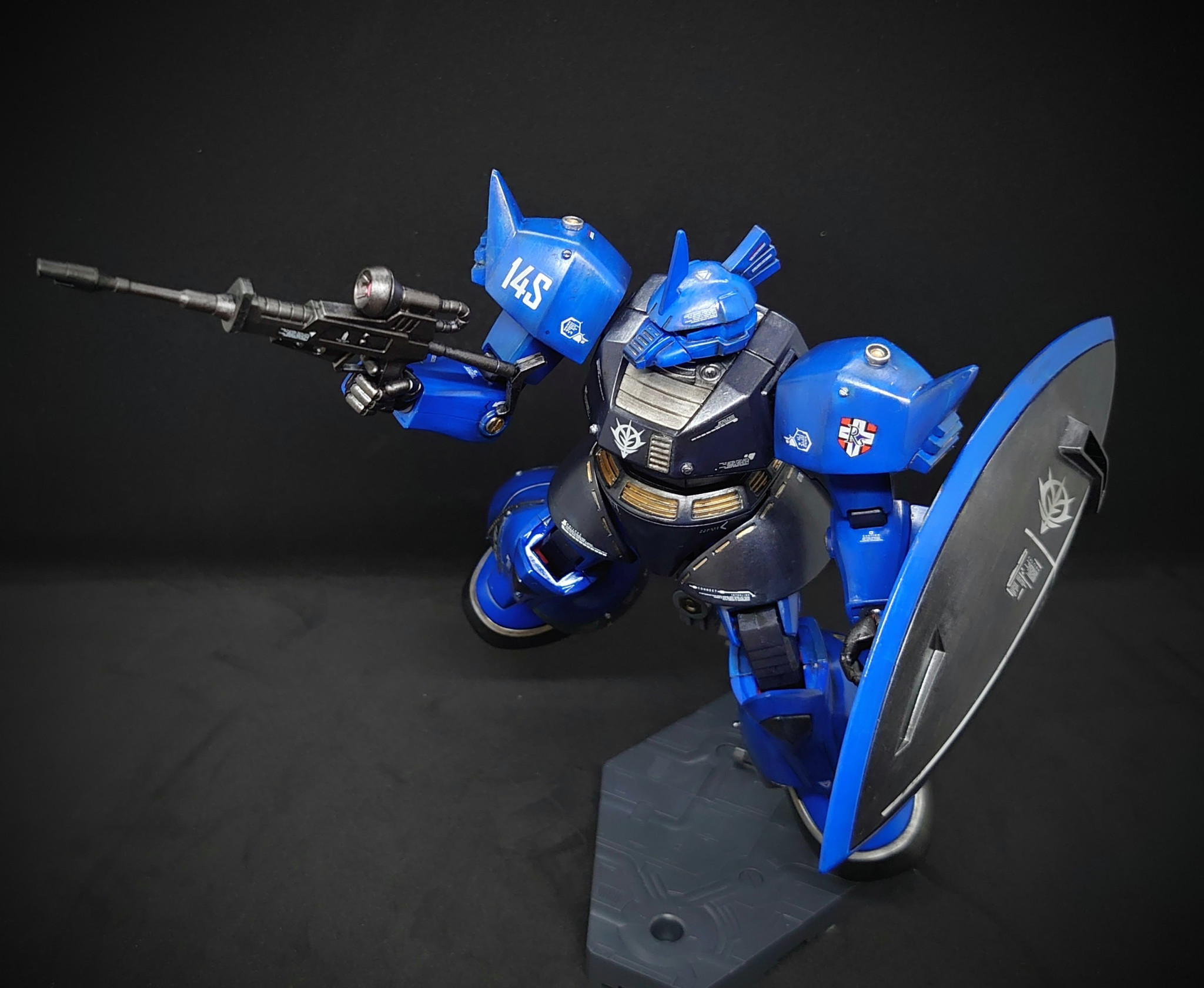 MS-14S ゲルググ（ランバ・ラル専用）｜shuzさんのガンプラ作品